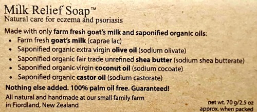 Palm Oil Free Soap Ingredients