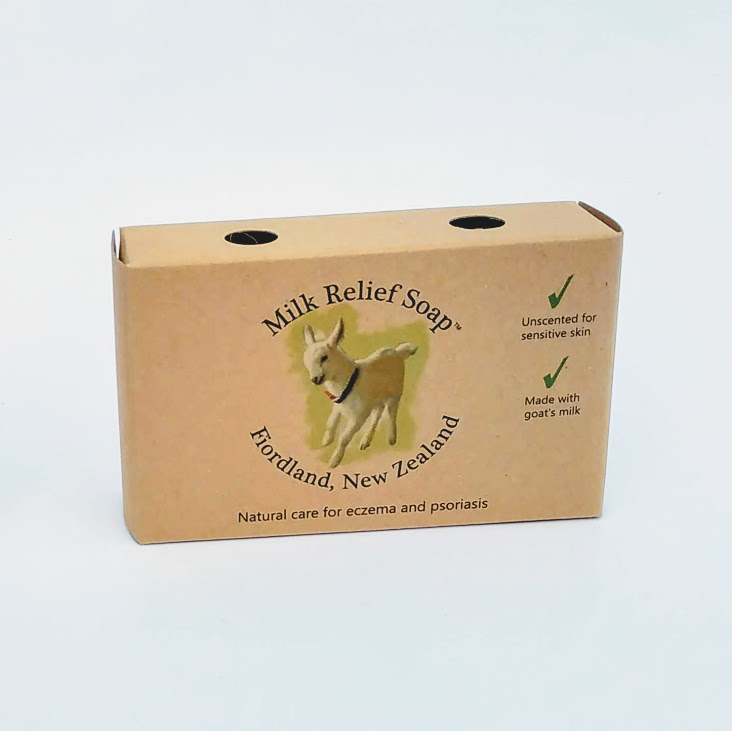 Palm Oil Free Soap Product Details includes purposefully plain packaging.